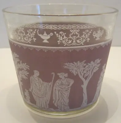 Buy Wedgewood Lavender Ice Bucket Jasperware Hellenic Jeannette Glass • 19.71£