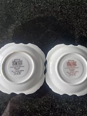 Buy Paragon Fine China Saucers Dogs • 8£