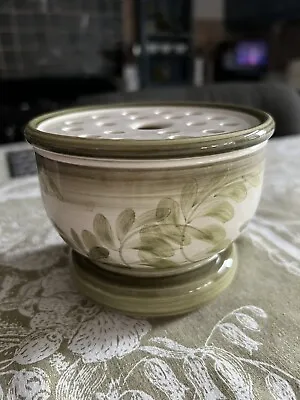 Buy Vintage Jersey Pottery Flower Pot Frog Ceramic Plant Holder • 5£