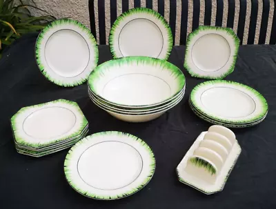 Buy 17 Pieces T.G. Green Grassmere Tableware. See Description For Full Details • 8£