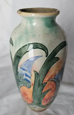 Buy Rare Royal Doulton Frank  Brangwyn Ware Large Vase, Restored, Circa 1920’s (a) • 95£