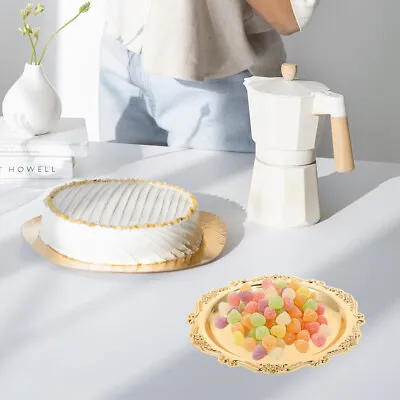 Buy  Dessert Plate Retro Decor Jewelry Tray Melamine Plates Breakfast Cake • 12.21£