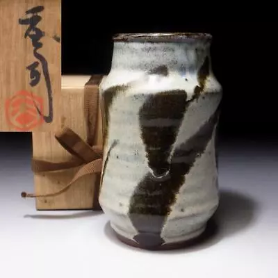 Buy $VO95: Vintage Japanese Vase By Great National Human Treasure, Shoji Hamada • 221.48£