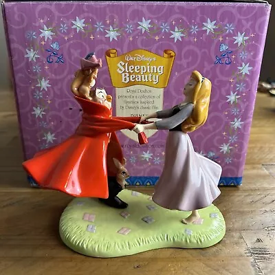 Buy Disney Showcase Collection Royal Doulton Sleeping Beauty Woodland Waltz • 59.95£