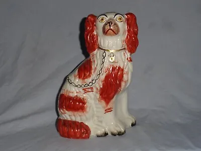 Buy Victorian Staffordshire Pottery King Charles Spaniel Figurine • 10£