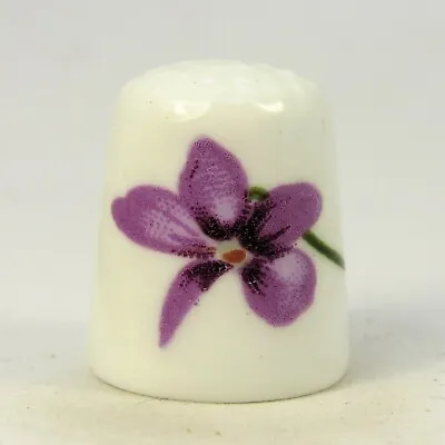 Buy Collectable Fine Bone China Thimble Victorian Violets By Hammersley (tm105) • 5.78£