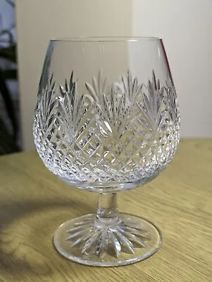 Buy Vintage Edinburgh Crystal Tweed Brandy Glass 4 7/8  Superb Signed 1st • 10.75£