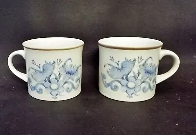 Buy Pair Of Royal Doulton Lambethware Mugs - Inspiration - 1970s - Vintage • 12.99£