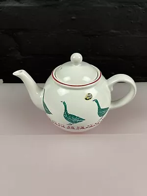 Buy Arthur Wood 1.5 Pint Green Ducks Teapot • 19.99£