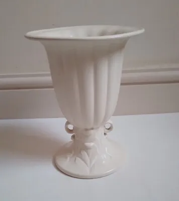 Buy Vintage Art Deco Beswick Ware Cream Vase Design No. 1193 Constance Spry Style • 25£