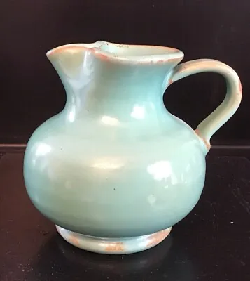 Buy Collectible Vintage Prinknash Pottery Turquoise 4” Cream Milk Jug Immaculate • 3.75£