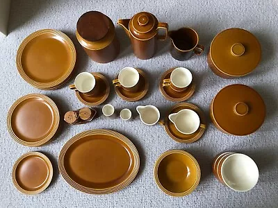 Buy 1972 Hornsea Saffron Ceramic Pottery Set Of 41 • 46£