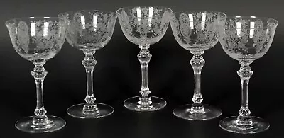 Buy TIFFIN June Night Set Of 5 Champagne Sherbet Glasses 5 1/8  • 48.10£