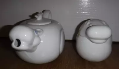 Buy CARLTON WARE Pottery Hippo Preserve Pot & Teapot ~ Excellent • 29.99£