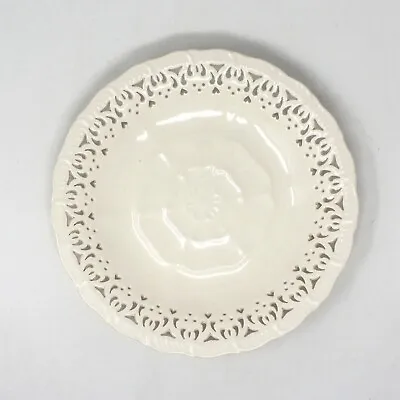 Buy Leedsware Creamware.   A Pair Of Tudor Rose Plates • 20£