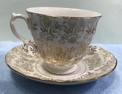 Buy Vintage Queen Anne Bone China Cup And Saucer By Ridgeway Pottery • 4£