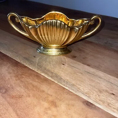 Buy 1950s Royal Winton Golden Age Mantle Vase With Handles , Around 10 Inch  Wide • 20£
