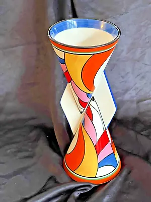 Buy Clarice Cliff Bizarre  Swirls  Yo-yo Vase Stunning • 349.99£