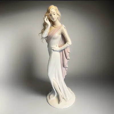 Buy Porcelain Tall Lady Gatsby Figurine Blond Hair • 22.31£