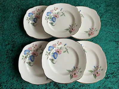 Buy Set Of Six Chatsworth Duchess Fine Bone China Tea Side Plates • 12.95£
