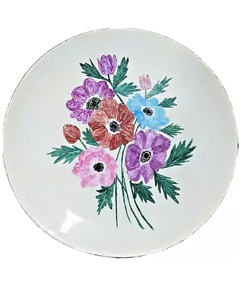 Buy  Royal Doulton - Plate Hand Painted - 1956 - HAND Signed Flowers-  VINTAGE • 2.55£