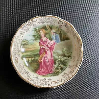 Buy James Kent Longton Victorian Romance Trinket/pin Dish Made In England • 13£