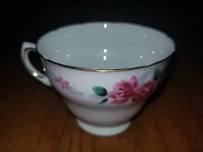 Buy Colclough Teacup Vintage Bone China Pattern 8241 Pink Rose Floral A 76 9 England • 23.72£