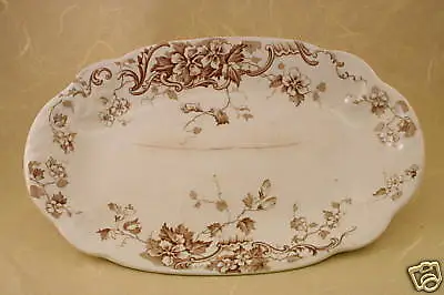 Buy ANTIQUE OBAN ALFRED MEAKIN OVAL SERVING PLATE  8 X5.5  • 47.42£