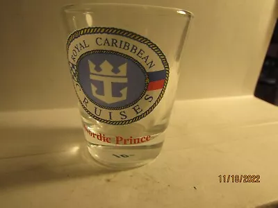Buy Royal Caribbean Cruise Line- Nordic Prince Ship-Logo On Standard Shotglass- New • 6.20£