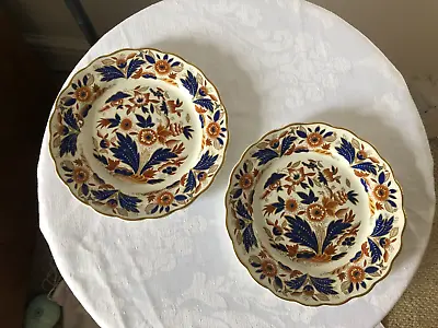 Buy 2 X  Booths Vintage Dovedale Plates  Imari Toned Chinoiserie • 10.95£