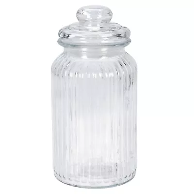 Buy Glass Sweet Jars Vintage Airtight Candy Cookie Container Wedding Party Buffet • 9.99£