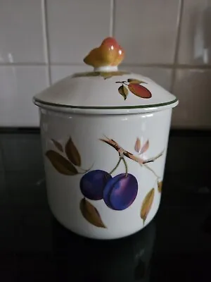 Buy Royal Worcester Evesham Vale Pottery Storage Jar Pot  • 18£