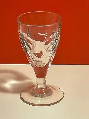 Buy Antique Heavy Victorian Lens Cut Glass, Drinkware • 18.80£