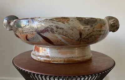 Buy John Glick MCM Mid Century Modern Art Pottery Large Footed Bowl Centerpiece • 1,705.02£