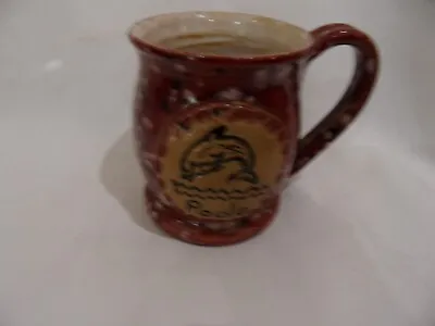 Buy Unusual Poole Pottery Mug.  The Poole Marks Is A Relif On The Front. • 35£