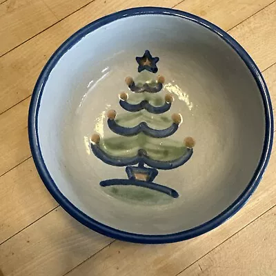 Buy Ma Hadley Pottery Soup Cereal Bowl Christmas Tree 5.5  • 14.16£
