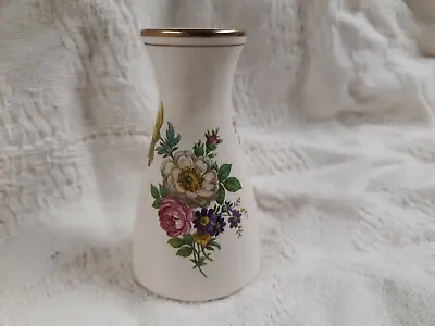 Buy Vintage FLORA KERAMIEK GOUDA Mini Bud Vase Floral Pattern HOLLAND Pottery Vase • 12.54£
