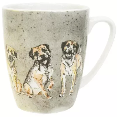 Buy Queens Companions Mug Border Terrier 400ml Oak Churchill China Dishwasher Safe • 13.20£