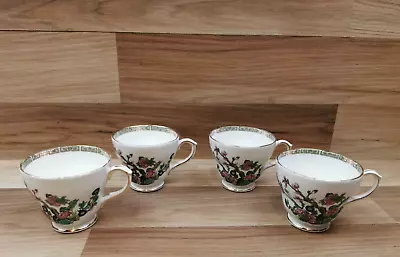 Buy 4 X Vintage Duchess Indian Tree Bone China Spare Cups • 10.99£