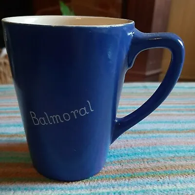 Buy Vintage Mug Balmoral Souvenir By New Devon Blue Pottery Newton Abbot Mug 9.5 Cm • 4£