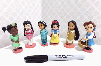 Buy 6 X Disney Store Mini Princess Animator's Collection Figures / Cake Toppers • 9.99£