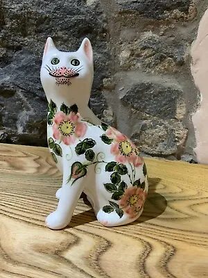 Buy Griselda Hill Pottery “Wemyss Ware” Cat Floral Dog Rose Design 7” (18cm) Height • 160£