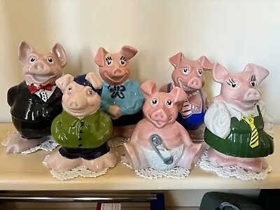 Buy Full Set Genuine NAT WEST PIGS Money Boxes With Cousin Wesley (possible Fake?) • 150£