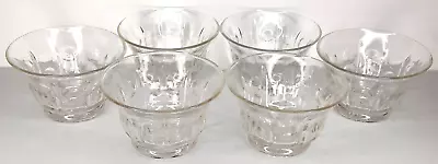 Buy Anchor Hocking Glass Champagne High Point Clear Set Of 6 1930s Art Deco Barware • 15.43£