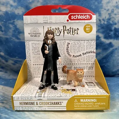 Buy Schleich Harry Potter Wizarding World Figure Hermione Granger Crookshanks 42635 • 15.99£