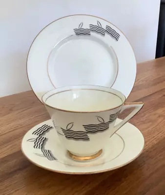 Buy Royal Doulton Bone China LIDO Pattern ~ Cup Saucer And Plate Trio. • 25£