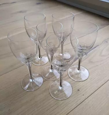 Buy Exquisite 6 Sherry Glasses In Box - Bohemia Crystal Made In Czechoslovakia • 11.99£
