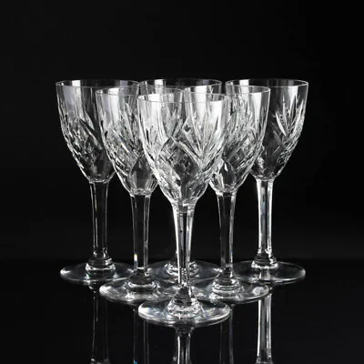 Buy Crystal Glass Red Wine Tumblers From St.Louis Chantilly Set From 6 Vintage • 201.65£