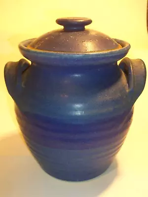 Buy Pots Pitlochry Studio Pottery Pot With Lid- Unused And Beautiful Rich Colours. • 34.99£