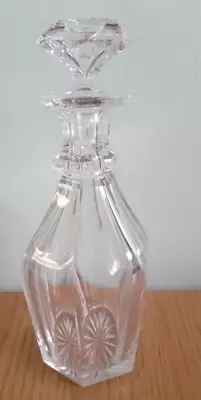 Buy Collectible Vintage Crystal Cut Glass Decanter With Stopper • 10£